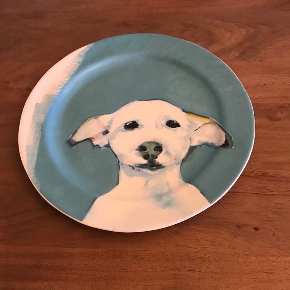 Anthropologie/SallyMuirDog-A-Day Plates - Purple - Picture 4 of 14